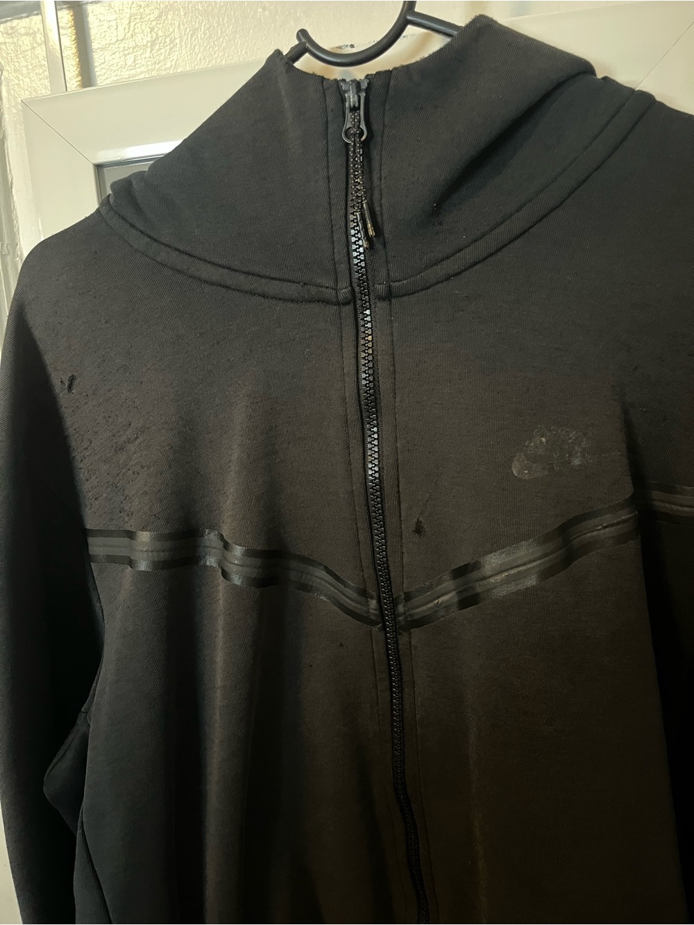 Men's Black Nike tech Used
